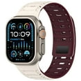 thumbnail image 1 of Dwitch Slim Soft Sport Band Compatible with Apple Watch Band 49/46/45/44/42mm,Silicone Magnetic Men/Women with Pin Buckle Bands Strap Compatible for iWatch Ultra 2 Series 10 9 8 7 SE 6 5 4 3 2 1,J, 1 of 3