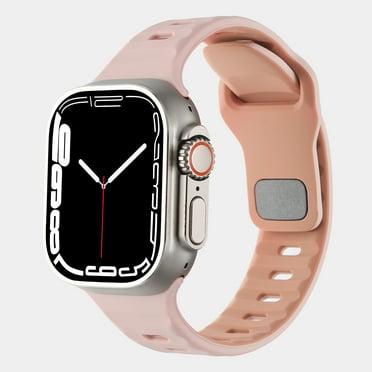 Dwitch Sport Band for Apple watch 42/44/45/49mm, Silicone Loop Replacement Strap Compatible with iWatch Series SE 9 8 7-1,E