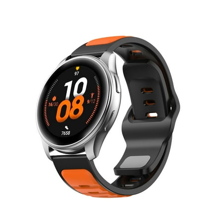 Dwitch TPU Bands Compatible with Samsung Galaxy Watch Band for Women Men Galaxy Watch 4 44mm, Soft Sport Waterproof Strap fits for Samsung Galaxy Watch 4 44mm,K