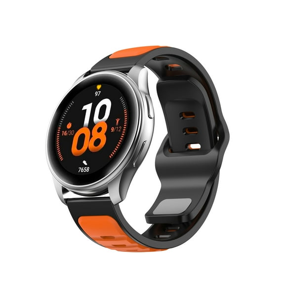 Dwitch TPU Bands Compatible with Samsung Galaxy Watch Band for Women Men Galaxy Watch 6 44mm, Soft Sport Waterproof Strap fits for Samsung Galaxy Watch 6 44mm,K