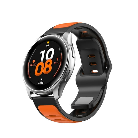 Dwitch TPU Bands Compatible with Samsung Galaxy Watch Band for Women Men Galaxy watch FE 40mm, Soft Sport Waterproof Strap fits for Samsung Galaxy watch FE 40mm,K