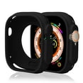 thumbnail image 1 of Dwitch TPU Soft Watch Case for Apple iWatch Series 9/8/7 45mm,Fashion Slim Solid Color Protective Cover, Shockproof Durable Bumper,Soft TPU Thin Lightweight Protective Cover,Black, 1 of 2