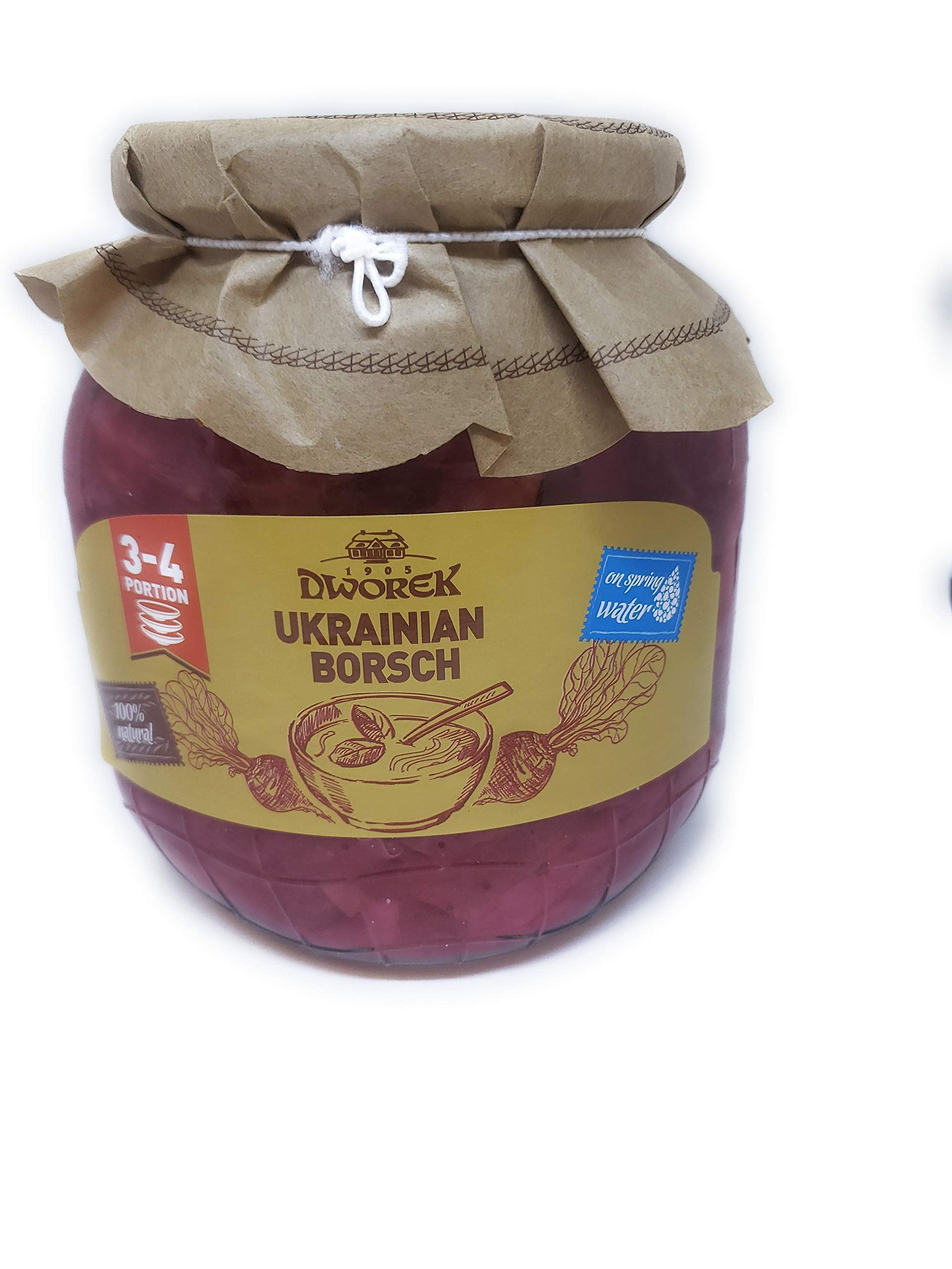 Dworek Borsch Ukrainian Soup NG01 Ready In Minutes Just Add Water ...