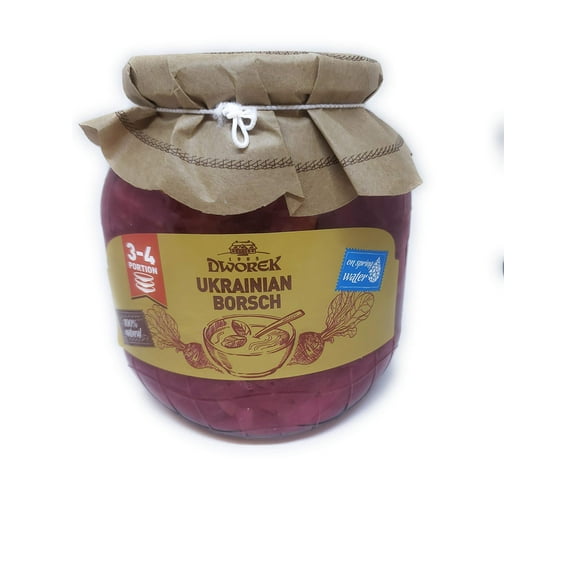 Dworek Borsch Ukrainian Soup NG01Ready In Minutes Just Add Water Homestyle Borscht 720g