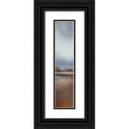 thumbnail image 1 of Dworok, Peter 10x32 Black Ornate Wood Framed with Double Matting Museum Art Print Titled - The Passing Storm, 1 of 4