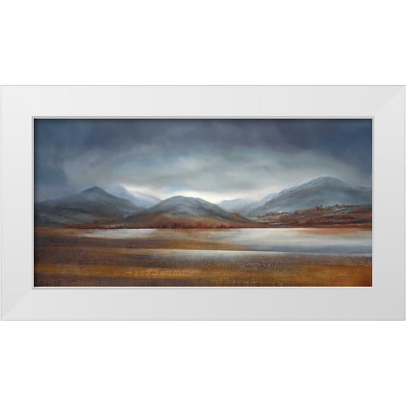 Dworok, Peter 24x14 White Modern Wood Framed Museum Art Print Titled - Natures Garden