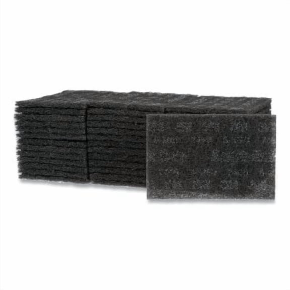 Hand Pad, 7446B, Medium, Silicon Carbide, Gray, 40 EA/CA