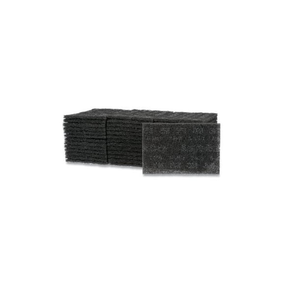 Hand Pad, 7446B, Medium, Silicon Carbide, Gray, 40 EA/CA