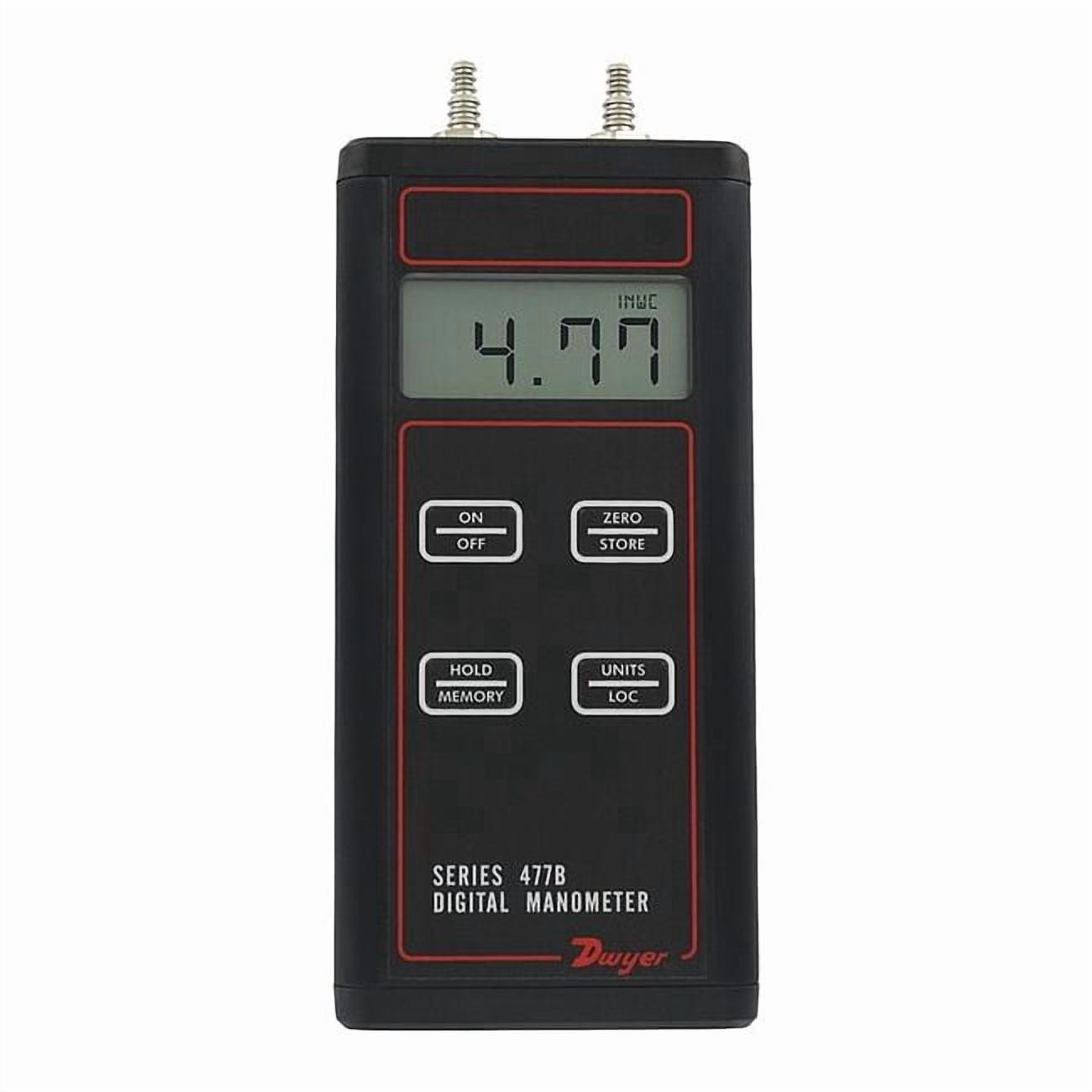 Handheld digital manometer, 0 to 20