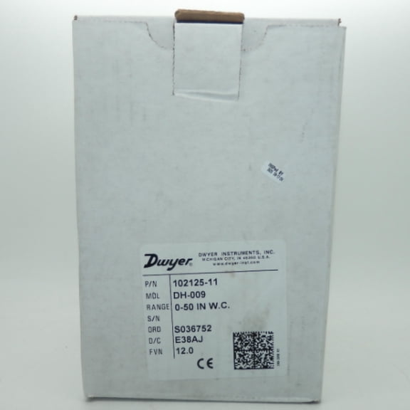 Dwyer Instruments DH-009 Digihelic Differential Pressure Controller