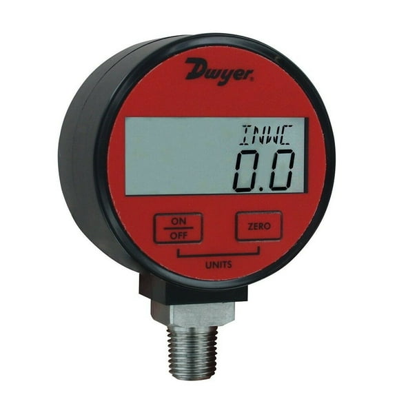 Dwyer Instruments Digital Industrial Pressure Gauge,LCD DPGA-09