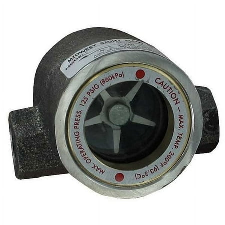 Dwyer Instruments Double Sight Flow Indicator,316 SS,2In SFI-300SS-2