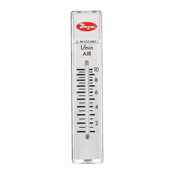 Dwyer Instruments Flowmeter, range.2-2 SCFH air. RMA-3-SSV