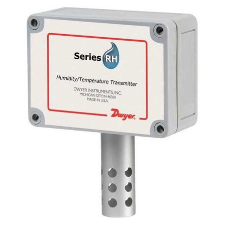Dwyer Instruments Humidity Transmitter, 4 to 20mA,1/2"NPS RHP-3O11