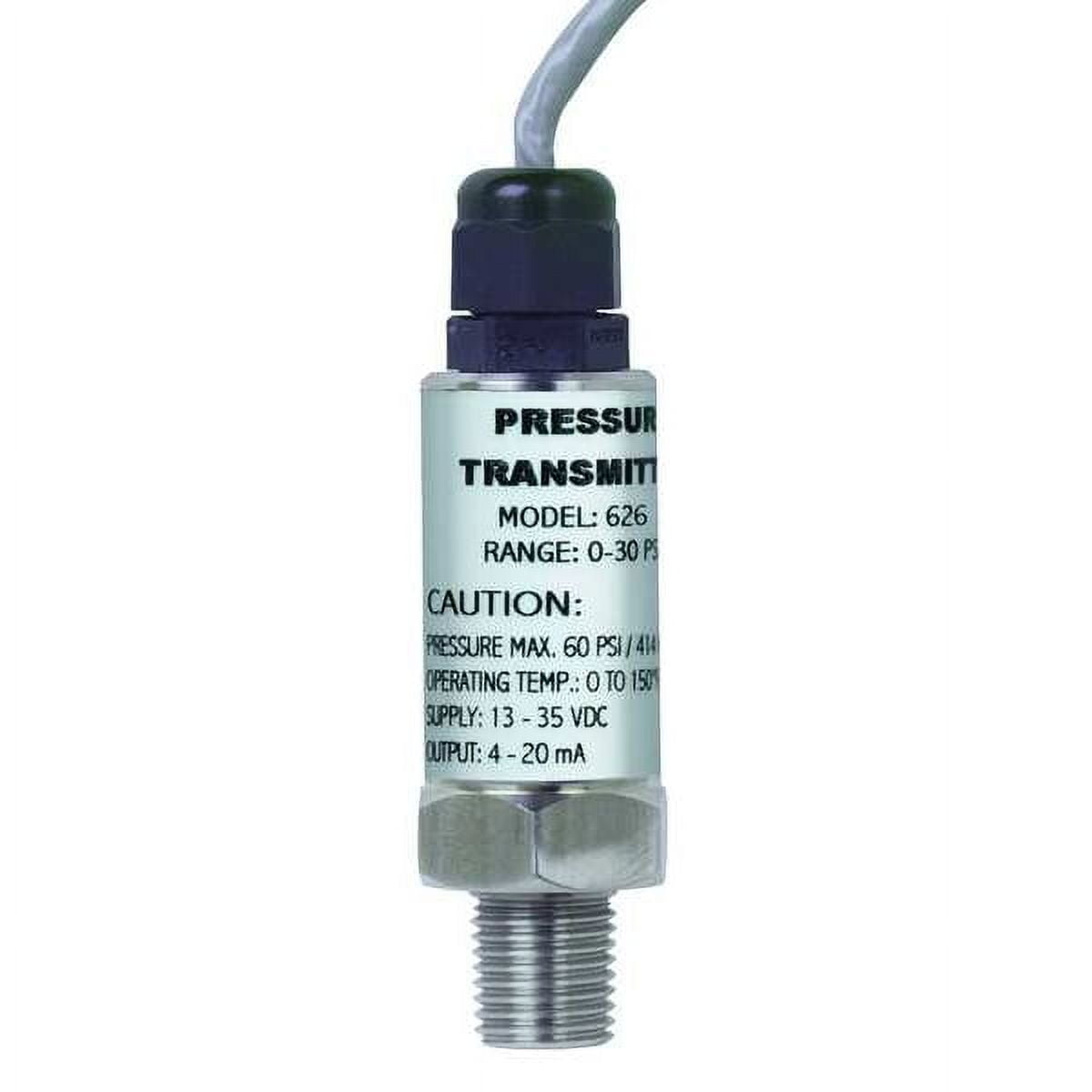 Dwyer Instruments Pressure Transmitter,0 to 1500 psi,1/4