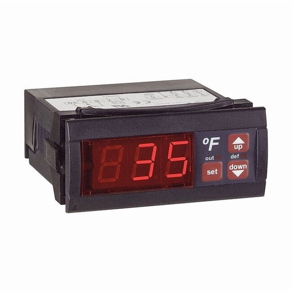 Digital temperature switch, 110 VAC, 16 A, Degrees F display. TS-13010