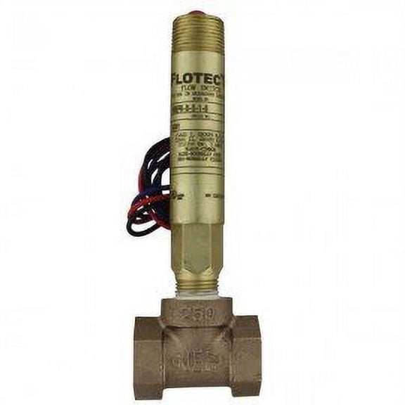 Dwyer Instruments V6EPB-B-D-4-B - 1 1/4" Brass Dpdt Flow Switch