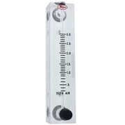 Dwyer  Visi-Float  Flowmeter, VFB-80-SSV, Acrylic Block, 3% FS Acc, .5-12 GPH Water, SS Valve CA3