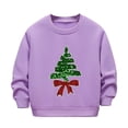 thumbnail image 1 of DxhmoneyHX Kids Clothes Fashion Cute Xmas Tree Christmas Sweatshirts Soft Comfy Fleece Lined Warm Long Sleeve Going Out Tops Festival Outfits Size 9 Years, 1 of 5