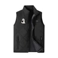 thumbnail image 1 of DxhmoneyHX Kids Heated Fleece Vest Cute Fashion Youth Unisex Lightweight Warm Vests with 13 Heating Zones Casual Zip Up Sleeveless Winter Heated Coat for School Skiing 6-17 Years, 1 of 9