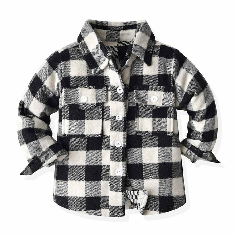 little girls flannel shirts