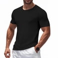 thumbnail image 1 of DxhmoneyHX Mens Short Sleeve Shirts Oversized Crew Neck Quick Dry Athletic Running T Shirts Classic Fit Moisture Wicking Gym Workout Tee Tops, 1 of 7