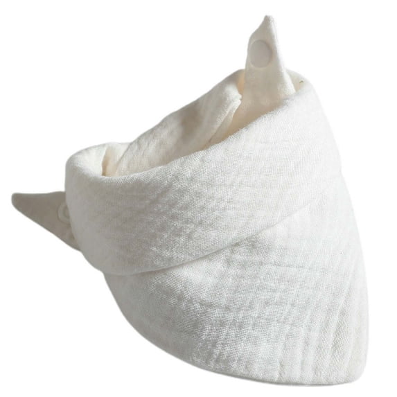 DxhmoneyHX Muslin Baby Bibs Drool Teething Bibs Cloths Bibs Cotton for Unisex Boys Girls Adjustable Absorbent Bandana Saliva Towel