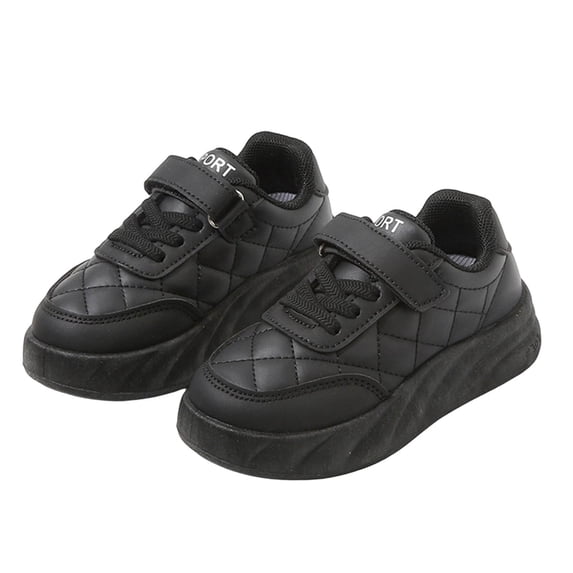 DxhmoneyHX Toddler Boy Shoes Unisex Lightweight Lace Up Fashion Sneakers Running Walking Flats Slip on Casual Shoes for All Seasons Size 28