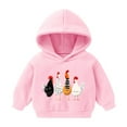 thumbnail image 1 of DxhmoneyHX Toddler Girls Clothes Cute Chicken Christmas Sweatshirts Soft Comfy Warm Long Sleeve Pullover Sweatshirts Graphic Hoodies Size 2 Years, 1 of 6