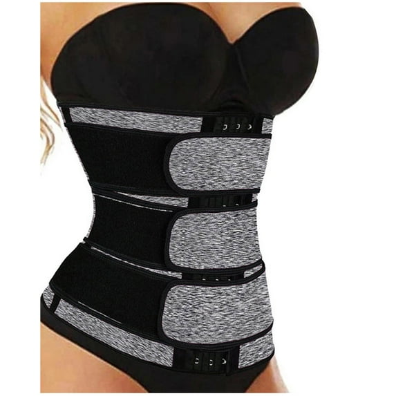 DxhmoneyHX Waist Trainer for Women Sculpting Postpartum Body Shaper Underbust Body Shaper Wrap Zipper Bandage Belt Waist Trainer
