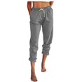 thumbnail image 1 of DxhmoneyHX Womens Sweatpants Joggers with Pockets Lounge Yoga Workout Running Pants Athletic Trousers with Pockets, 1 of 6