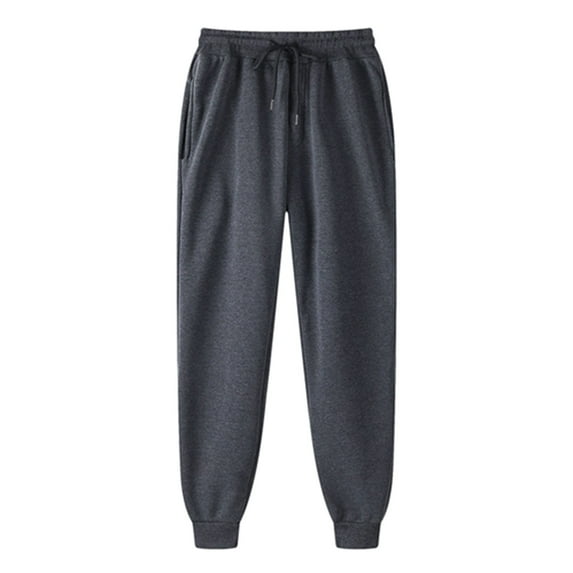 DxhmoneyHX Womens Winter High Waist Fleece Lined Sweatpants Drawstring Jogger Sweat Pants Cinch Bottom Workout Trousers