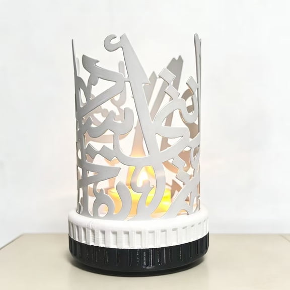Dxssxc Decorative Candle Holders for Tabletop, Shelf, or Outdoor Use, Plastic Wrought Iron Style Pillar Candle Holders for Home Decor, Wedding, or Gift, Creates Warm Ambient Lighting
