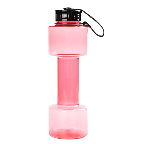 Dxssxc Dumbbell-Shaped Water Bottle, 700ml Portable Hydration Cup for Gym & Outdoor, Leak-Proof Lid, Lightweight Polypropylene PET, Fitness Water Container for Men & Women