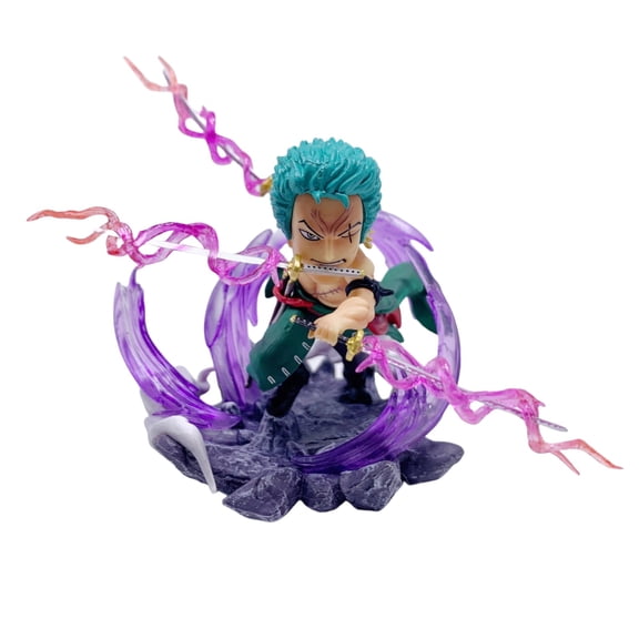 Dxuioz 14cm GK Roronoa Zoro Figure Action Figure PVC Handmade Sculpture Desktop Figure Collectible