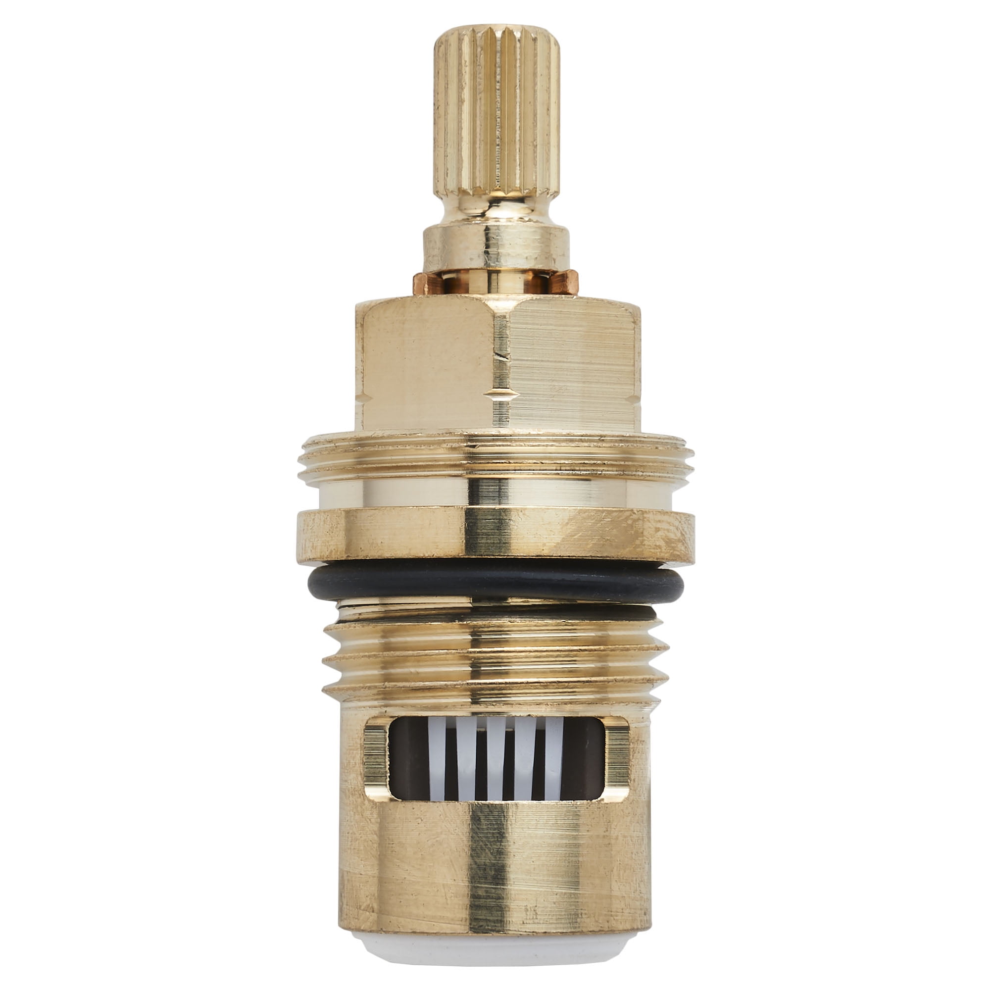 Brass 1/2-Inch Counterclockwise Faucet Cartridge
