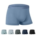 thumbnail image 1 of Dxzfnsa Bamboo Boxer Briefs- Breathable Mens Underwear, Built-in with 3D Pouch Comfortable Underwear for Men Bamboo Cool Underwear for Men L-4XL, 1 of 9