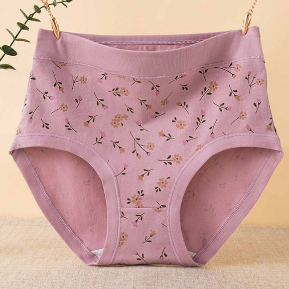 Dxzfnsa Big Womens Cotton Underwear Sexy Lace Brazilian Panties Soft Breathable Cotton Bikini for Ladies no show underwear for women