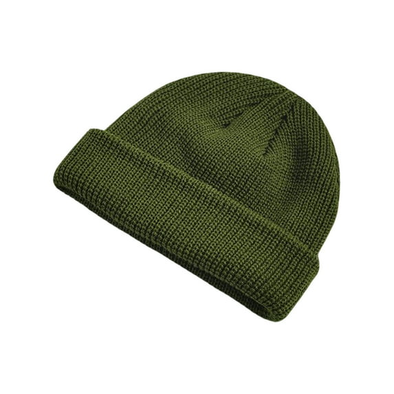 Dxzfnsa Double-Layer Thick Beanie Hat: Winter Wool Cuffed Beanie for Men Women, Warm Cozy Knit Hats Skull Cap Unisex Gift for Men & Women
