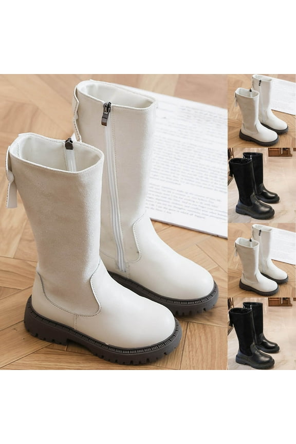 Girls Ankle Boots Girl's Glitter Chelsea Boot Kids Warm Low Heel Short Booties Girl Outdoor Shoes with Side Zipper for Toddler/Little Kid Booties for Women