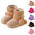 thumbnail image 1 of Dxzfnsa Girls Cowboy Boots Toddler Cowgirl Boots Little Big Kids Western Mid Calf Round Toe Embroidered Horse Riding Shoes Womens Boots, 1 of 4