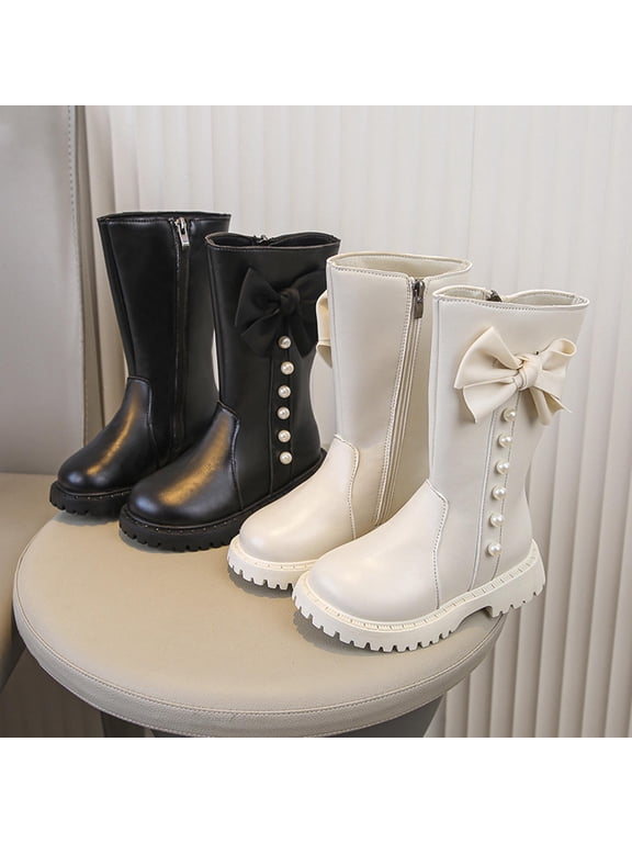 Girls Cowgirl Cowboy Boots Rhinestone Sparkly Kid Toddler Boots Bootie Mid Calf Round Toe Western Horse Riding Boot Booties for Women