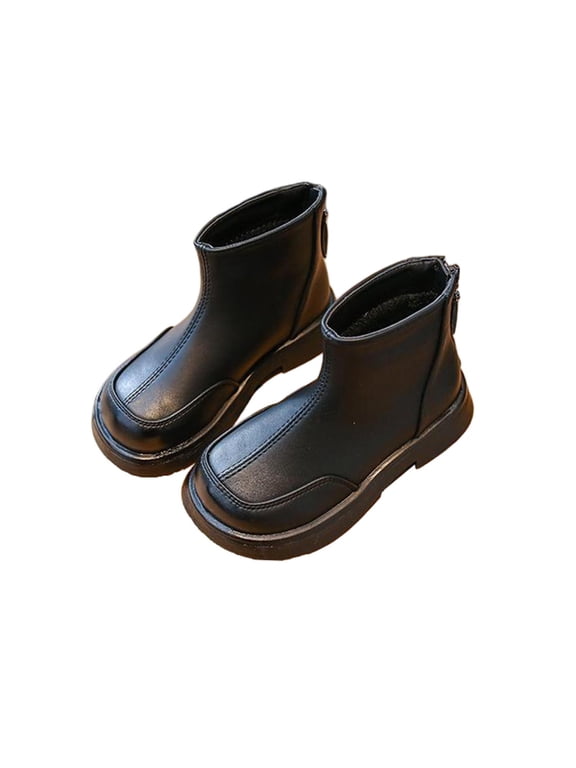 Girls Toddler Bow knot Ankle Boots Low Chunky Heel Side Zipper Cute Dress Booties Little Big Kid Cowboy Boots for Women