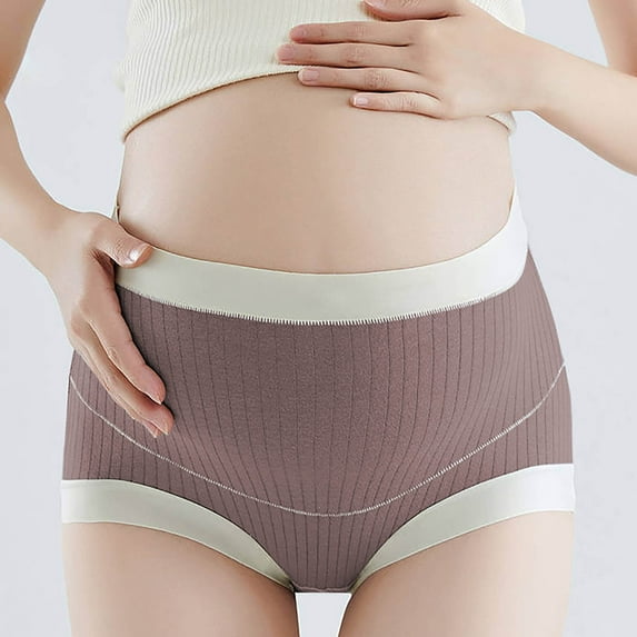 Dxzfnsa High Waisted Underwear for Womens Cotton Tagless Soft Ladies Panties Full Coverage Tummy Control Briefs womens underwear cotton
