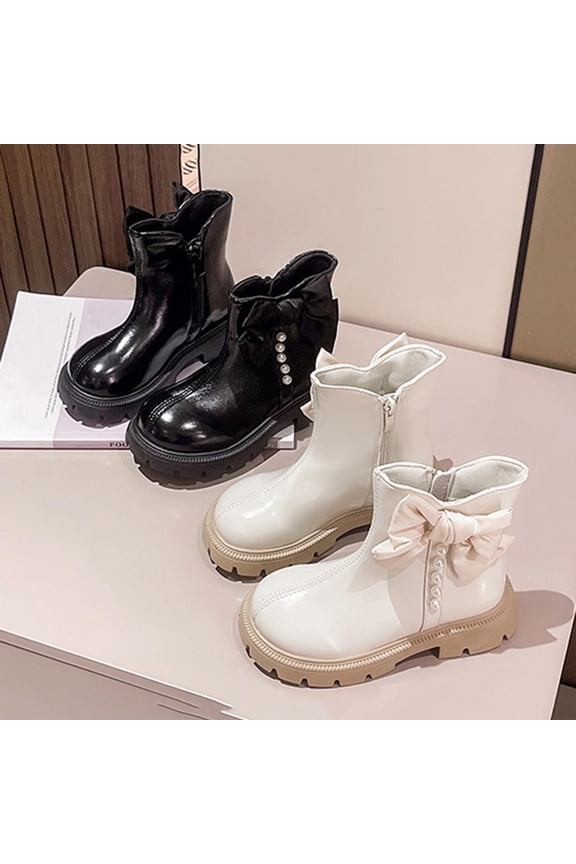 Kids Girls' Boots Children's Boots Outdoor Boots Girls' Plush Short Boots Boys' boots Ankle Boots for Women