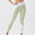 thumbnail image 1 of Dxzfnsa Leggings for Women - High Waisted Tummy Control Soft Black Capri Yoga Pants with Pockets for Workout Pantalones Para Mujer,Mint Green-L, 1 of 4