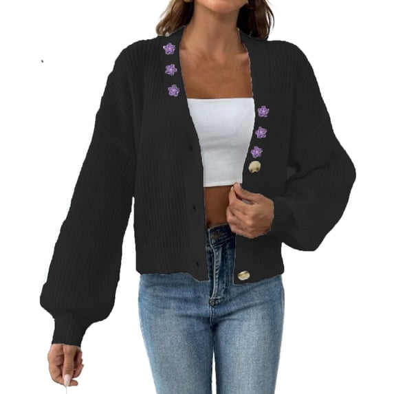 Dxzfnsa Long Sleeve Cable Knit Long Cardigan for Women 2025 Fall Winter Chunky Open Front Button Sweaters with Pockets Womens Cardigan Sweaters S-XL