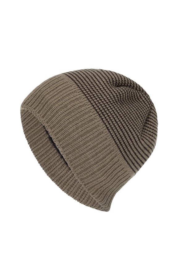 Men & Women Wool Beanie Hat Unisex Warm Winter Knit Cap Soft Fleece Lined Hat Gift for Men & Women