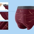 thumbnail image 1 of Dxzfnsa Men's Boxer Brief Underwear, Anti-Chafing, Moisture-Wicking Odor Control, (Reg or Long Leg) Mens Underwear Boxer Briefs,Wine-3XL, 1 of 6