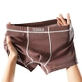 thumbnail image 1 of Dxzfnsa Men's Boxer Briefs, Soft and Breathable Upgrade cotton men‘s underwear with Fly, Super elasticity mens underwear Mens Underwear Boxer Briefs M-3XL, 1 of 6
